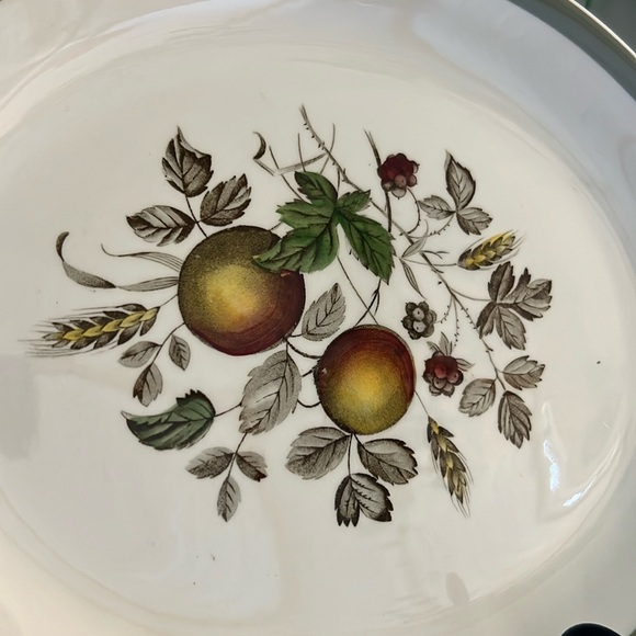 Vintage Alfred Meakin Hereford Platter, Cup + Saucer Set Staffordshire England - Picture 11 of 12